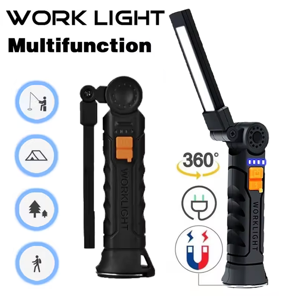 Outdoor Lighting Bollards - مصباح يدوي COB LED محمول USB