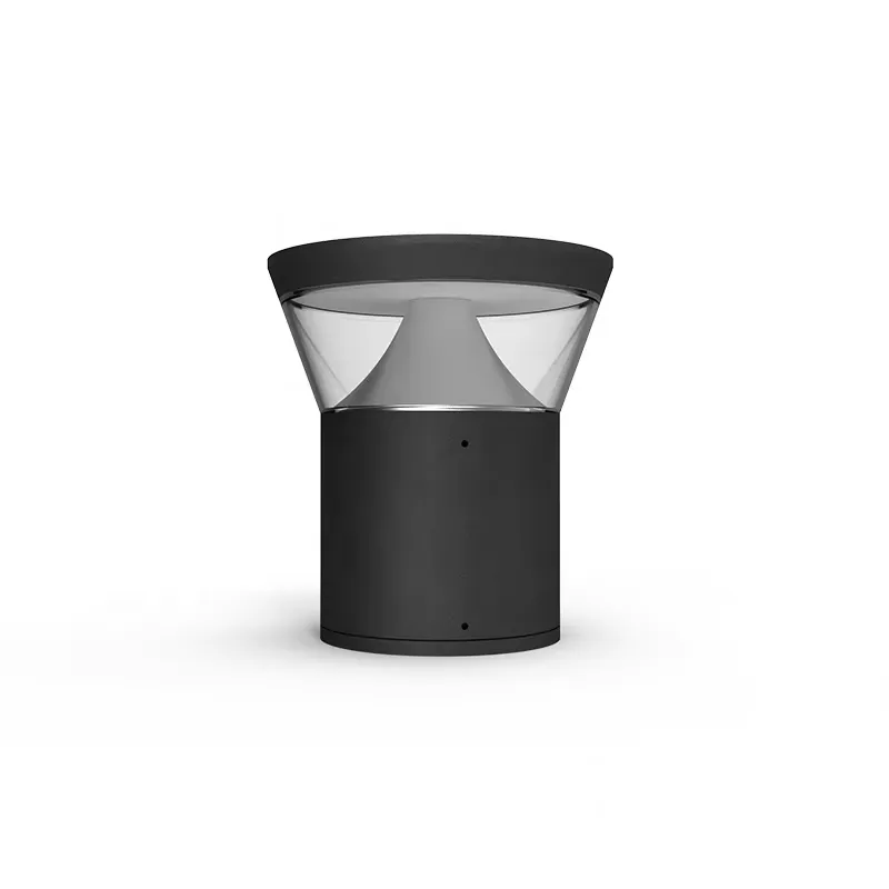 Outdoor Yard Lighting Fixtures - مصباح عمود LED خارجي حديث للحدائق
