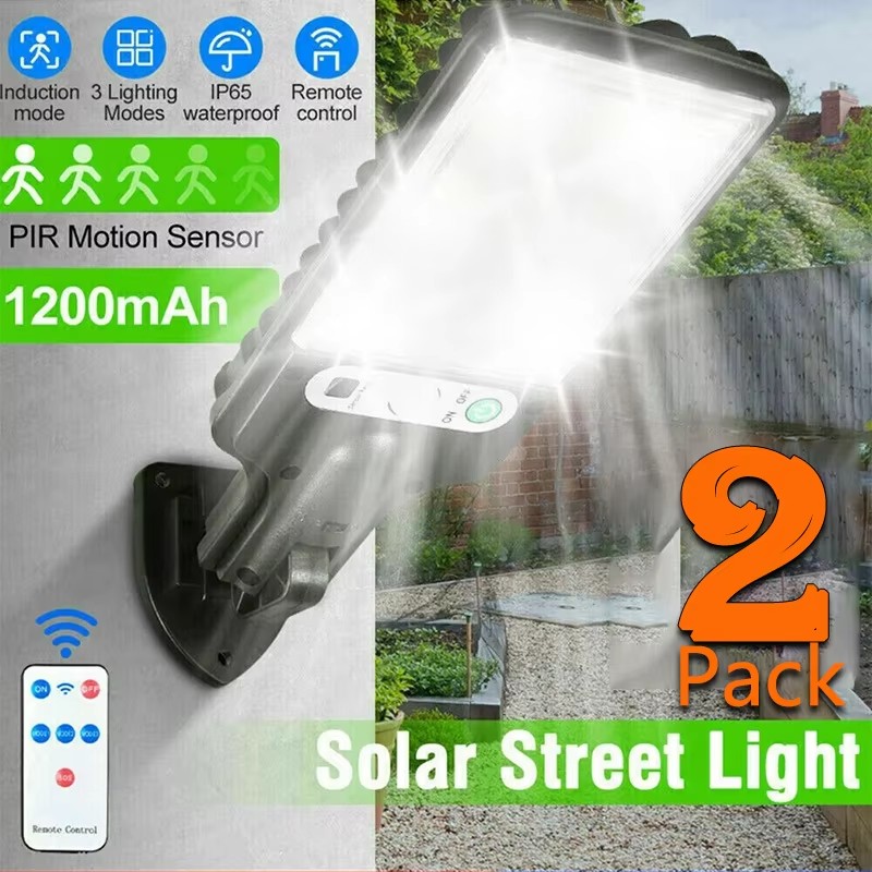 Outdoor Lighting Waterproof - أضواء حديقة شمسية خارجية مع مستشعر