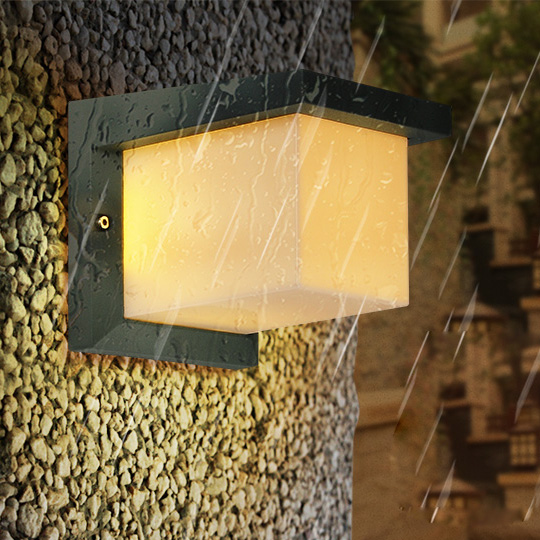 Outdoor Yard Lighting Fixtures - 10 واط LED الجدار الخارجي الشمعدان