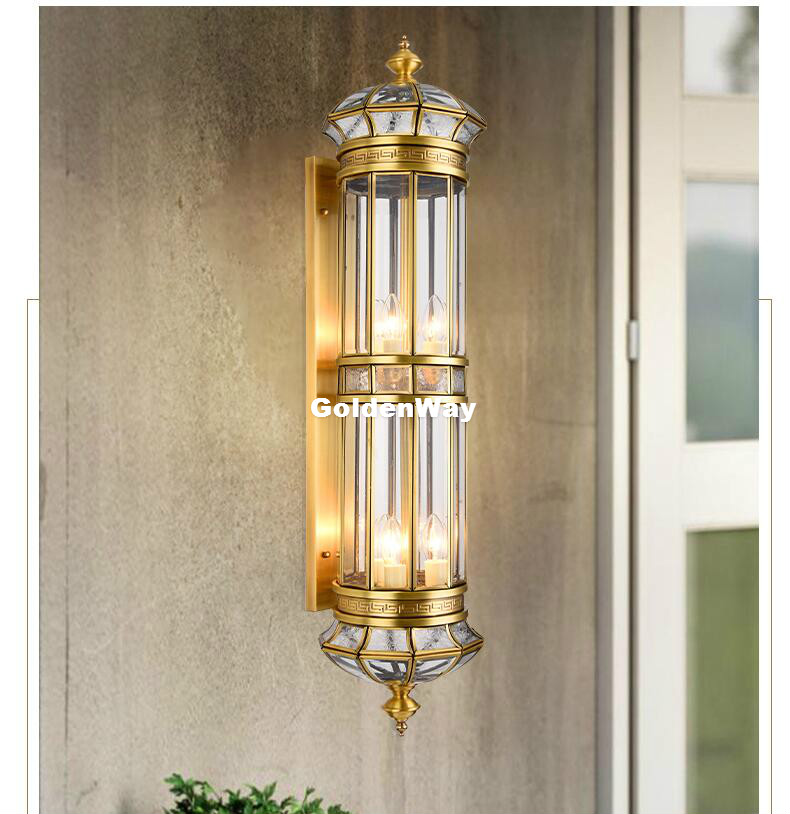 العتيقة النحاس الجدار مصباح في - مراجعة Outdoor Lighting Brass وسعره