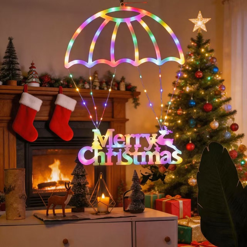 أضواء سلسلة LED على شكل مظلة س - مراجعة Xmas Outdoor Lighting Decorations وسعره
