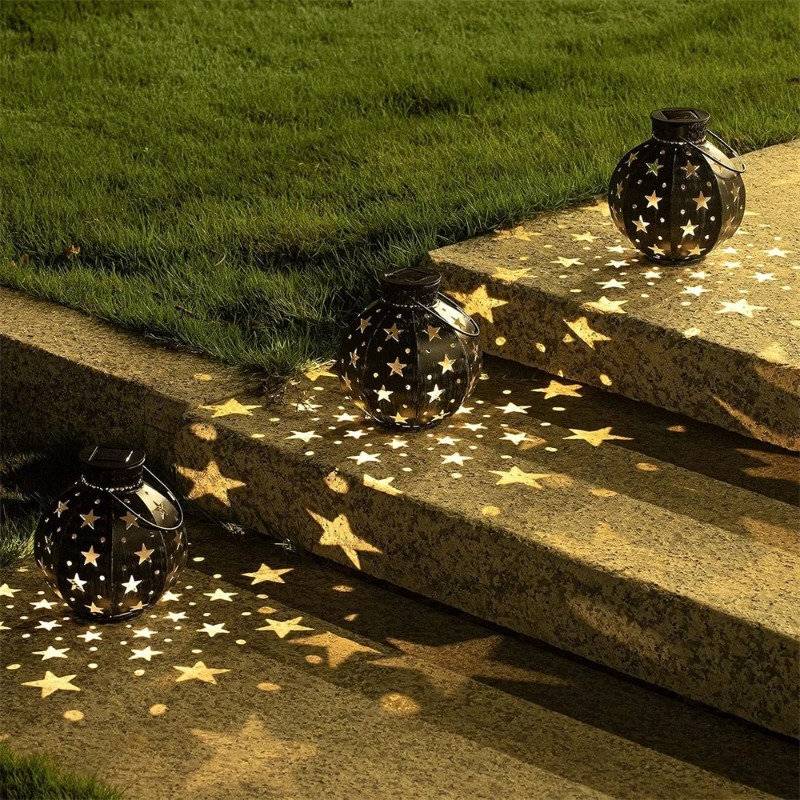 مصباح حديقة على شكل نجمة، أضوا - مراجعة Outdoor Lighting Yard وسعره
