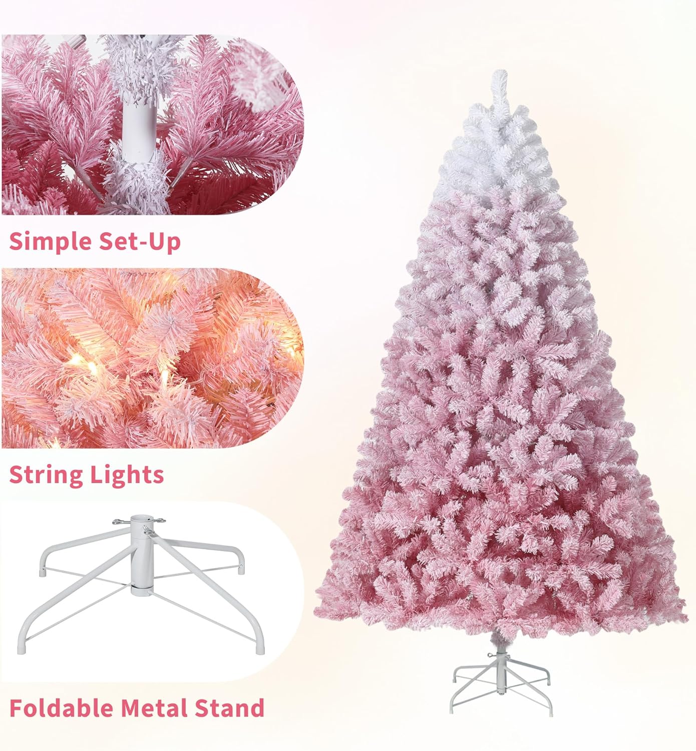 شجرة عيد الميلاد الاصطناعية با - مراجعة Xmas Outdoor Lighting Decorations وسعره