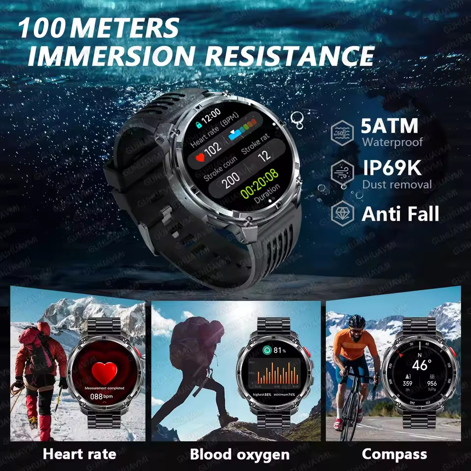T-REX 3 ساعة ذكية عسكرية للرجا - مراجعة Outdoor Lighting Battery Operated وسعره