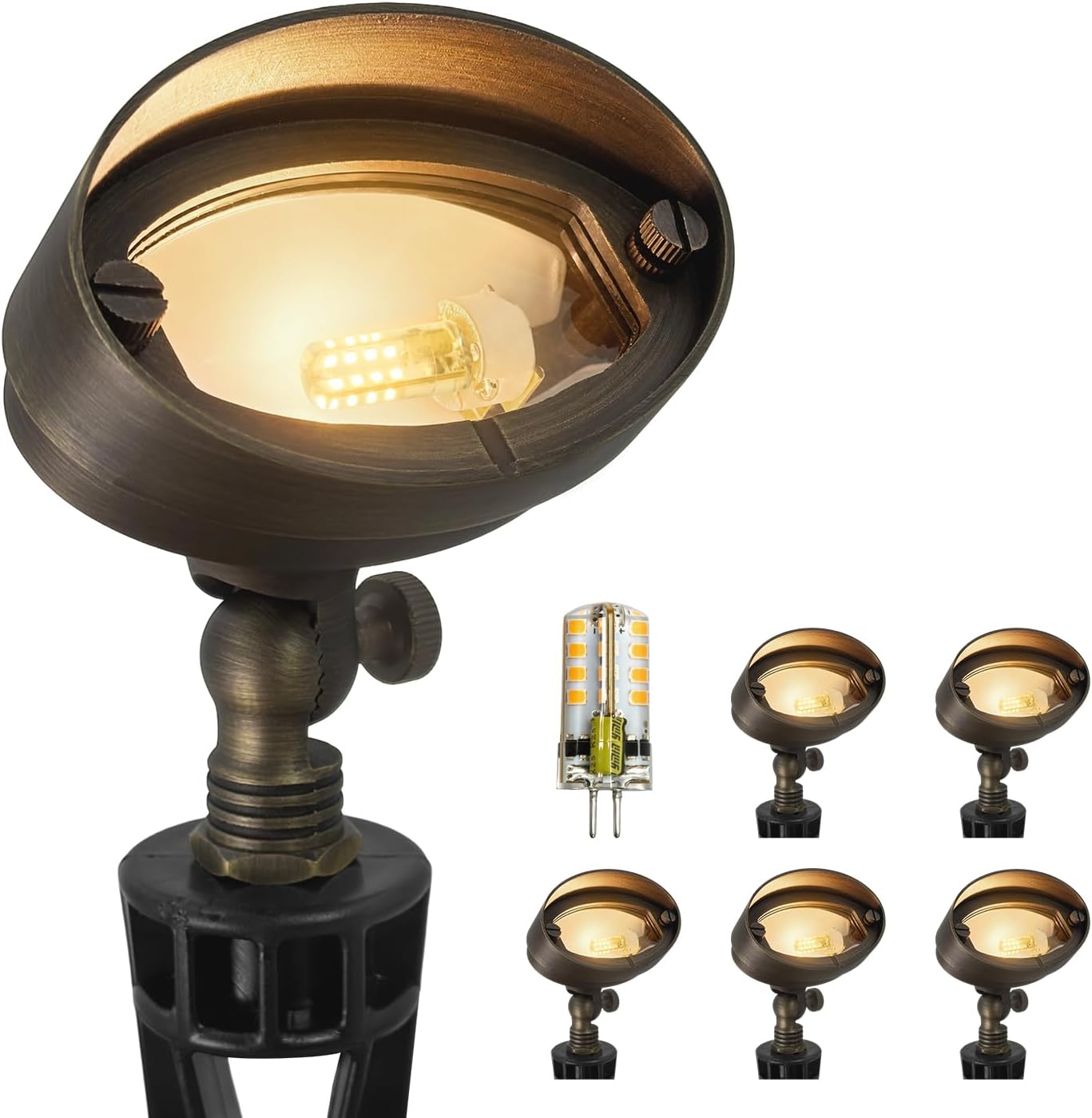 أضواء LED خارجية من النحاس الم - مراجعة Outdoor Lighting Brass وسعره