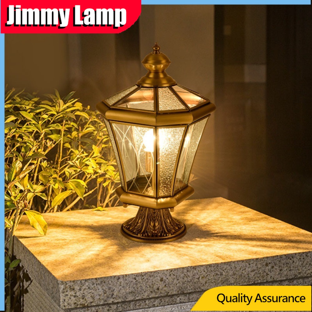 النمط الأوروبي في الهواء الطلق - مراجعة Outdoor Lighting Brass وسعره