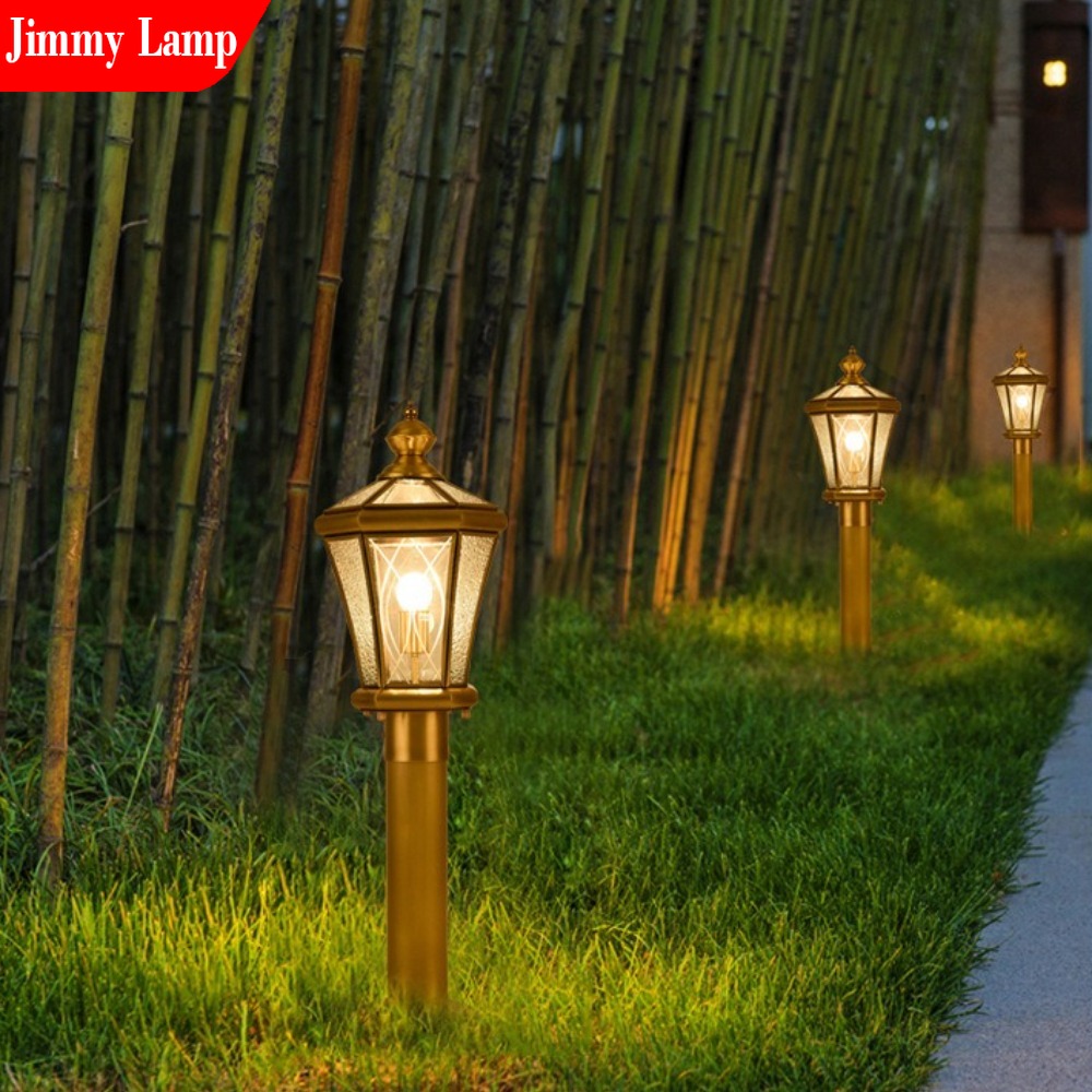 النمط الأوروبي في الهواء الطلق - مراجعة Outdoor Lighting Brass وسعره
