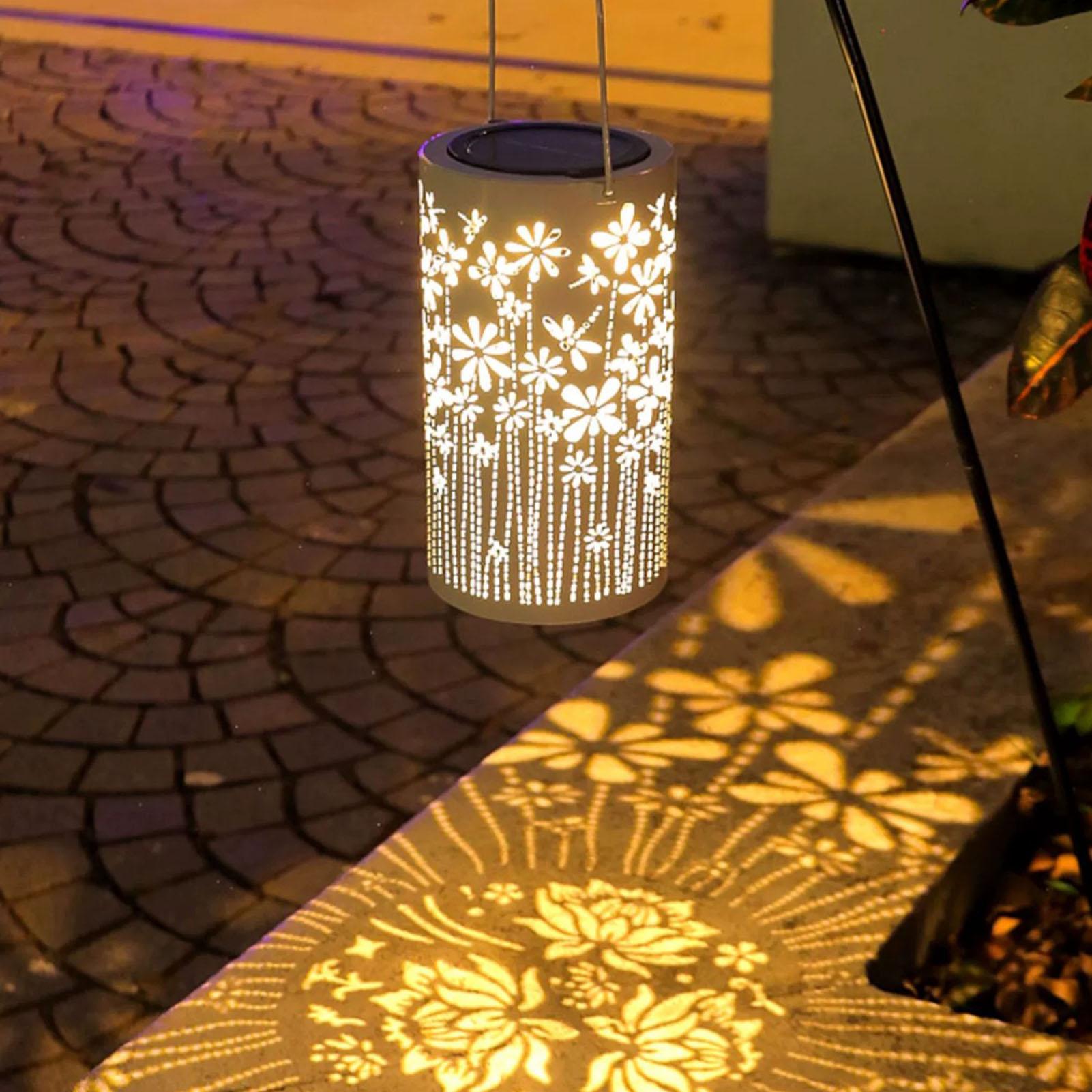 فوانيس شمسية معلقة مقاومة للما - مراجعة Outdoor Lighting Yard وسعره