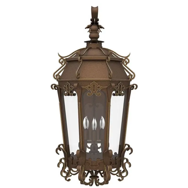 مصابيح جدارية خارجية LED زجاجي - مراجعة Outdoor Lighting Brass وسعره
