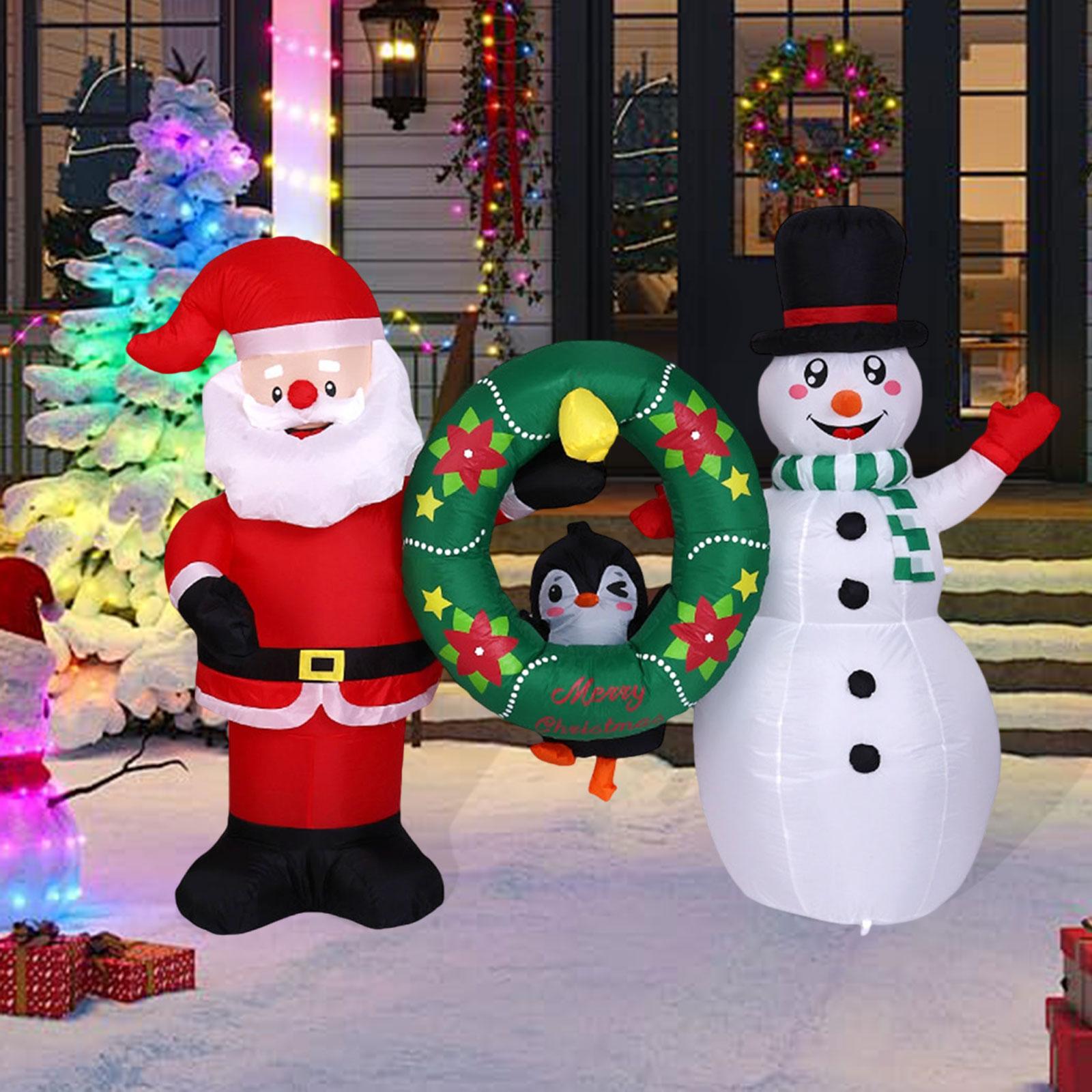 زينة عيد الميلاد المطاطية، في  - مراجعة Xmas Outdoor Lighting Decorations وسعره