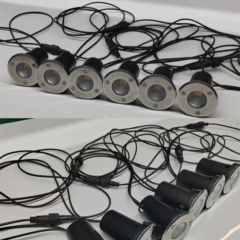 مصباح LED مدفون تحت الأرض مقاو - مراجعة Outdoor Lighting Underground Wiring وسعره
