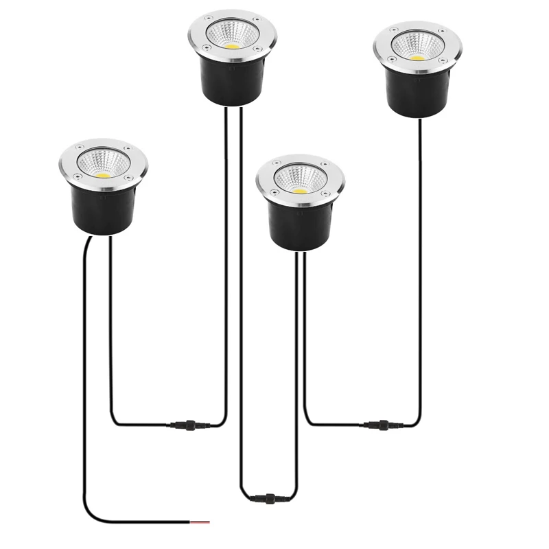 مصباح LED مدفون تحت الأرض مقاو - مراجعة Outdoor Lighting Underground Wiring وسعره