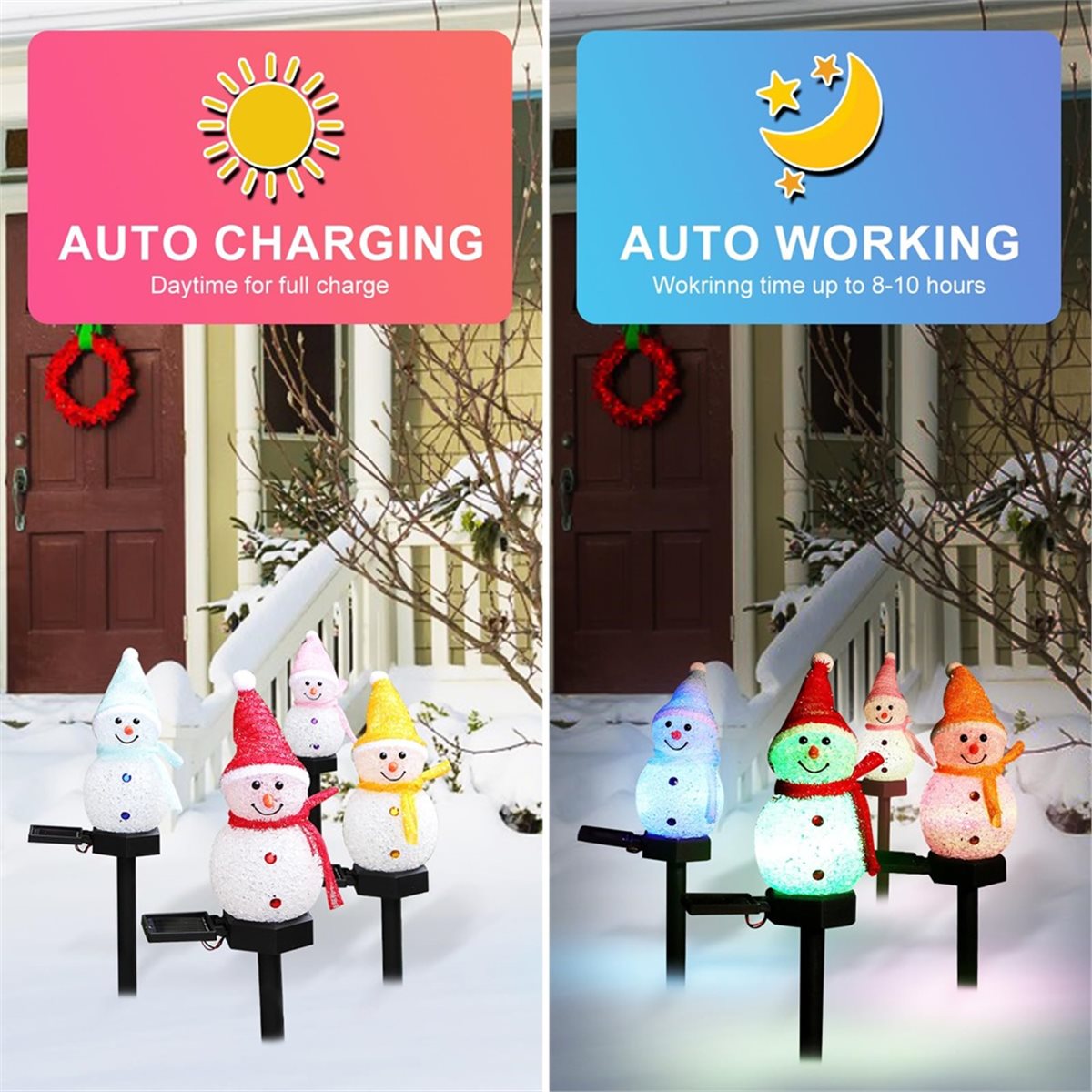 Y17A 2025-أعمدة إضاءة عيد المي - مراجعة Outdoor Lighting For Christmas وسعره