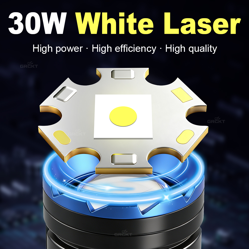 مصباح يدوي أبيض لليزر للتخييم، - مراجعة Outdoor Lighting Battery Operated وسعره