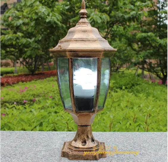 مصباح حديقة خارجي كلاسيكي عتيق - مراجعة Outdoor Lighting Brass وسعره