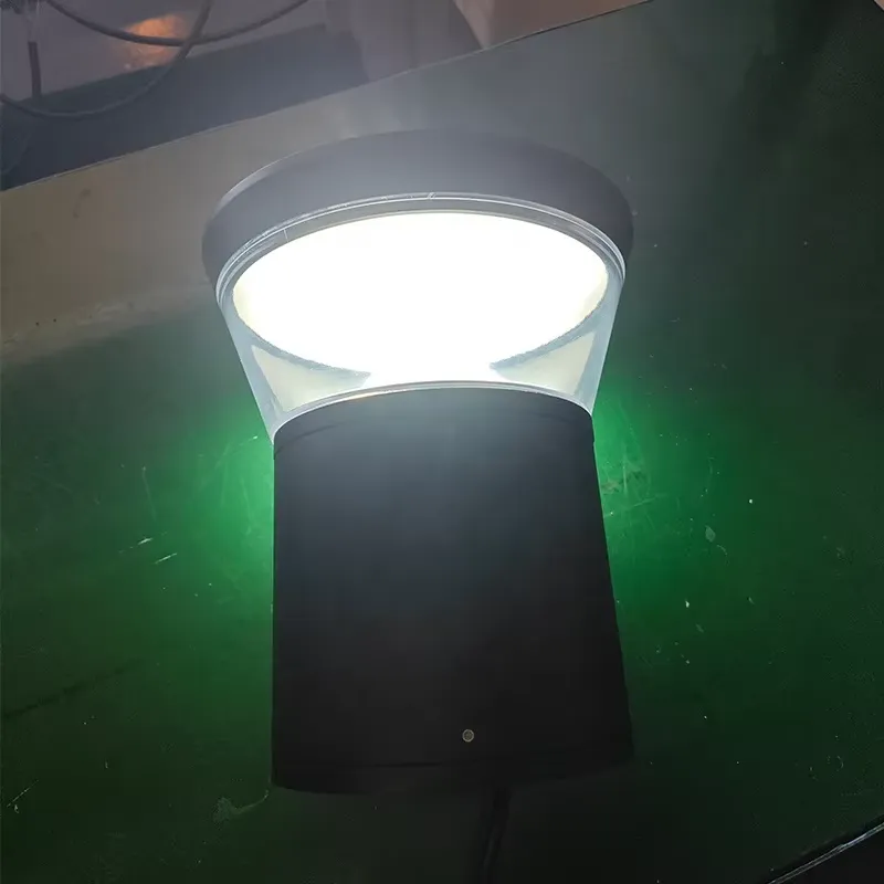 مصباح عمود LED خارجي حديث للحد - مراجعة Outdoor Yard Lighting Fixtures وسعره