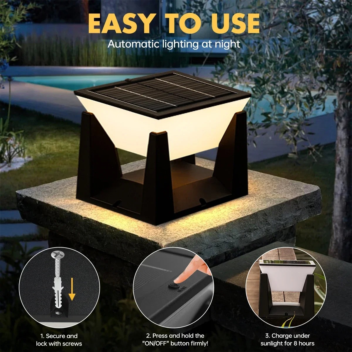 مصباح جداري خارجي LED مقاوم لل - مراجعة Outdoor Lighting Strip وسعره