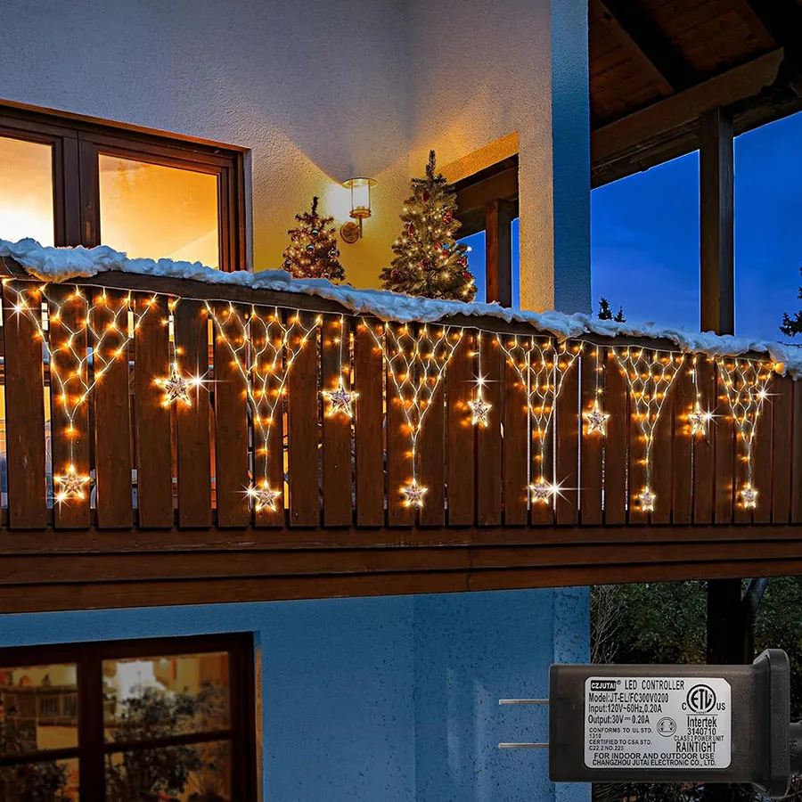 أضواء حديقة خرافية شبكية LED ، - مراجعة Outdoor Lighting Grid Screen وسعره