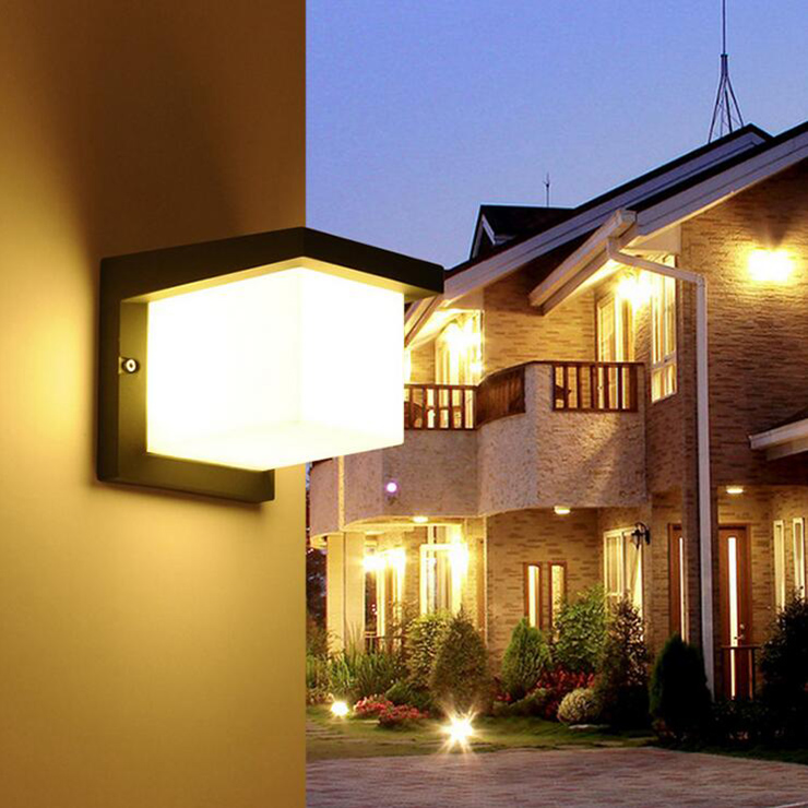 10 واط LED الجدار الخارجي الشم - مراجعة Outdoor Yard Lighting Fixtures وسعره
