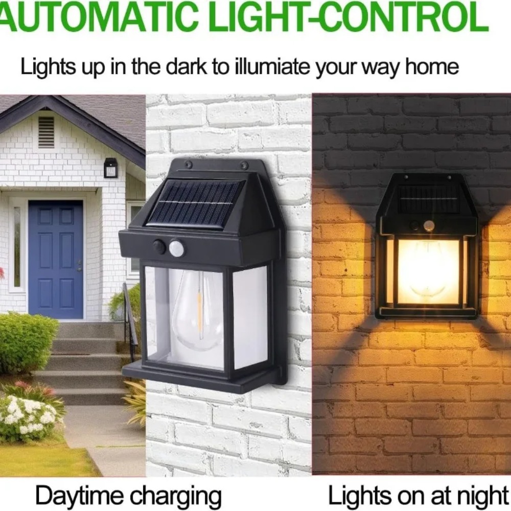 مصباح جداري شمسي LED مقاوم للم - مراجعة Outdoor Yard Lighting Fixtures وسعره