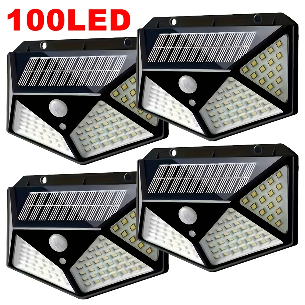 مصباح حديقة شمسي خارجي بـ 100  - مراجعة Outdoor Lighting Yard وسعره