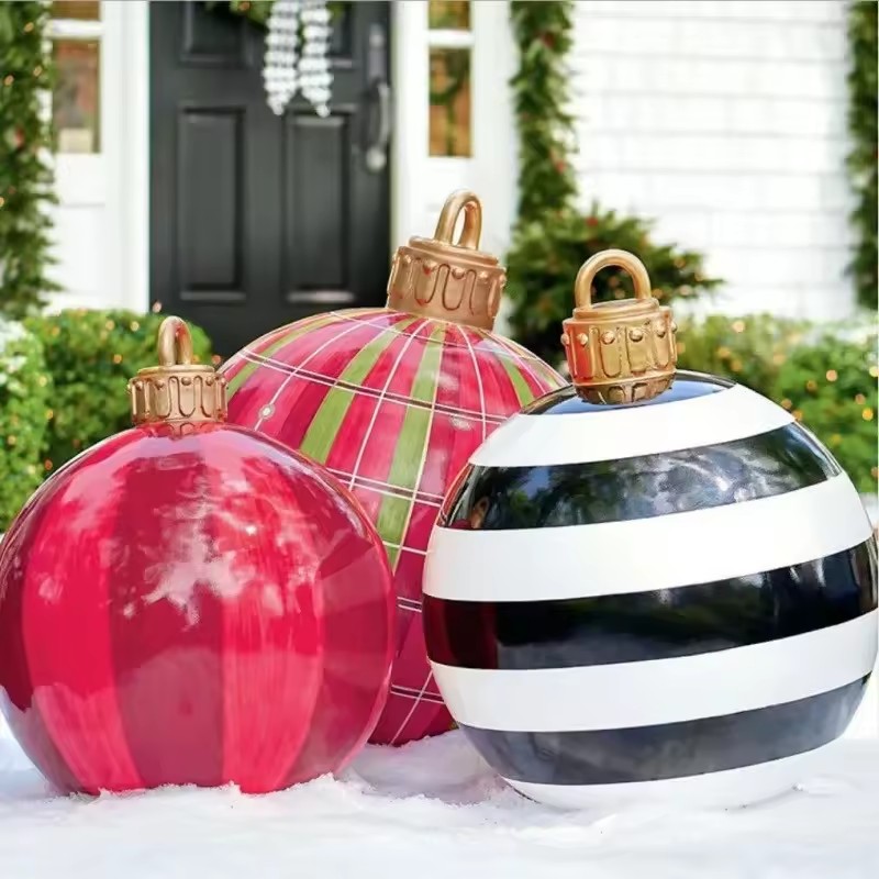 كرة زينة عيد الميلاد قابلة للن - مراجعة Xmas Outdoor Lighting Decorations وسعره