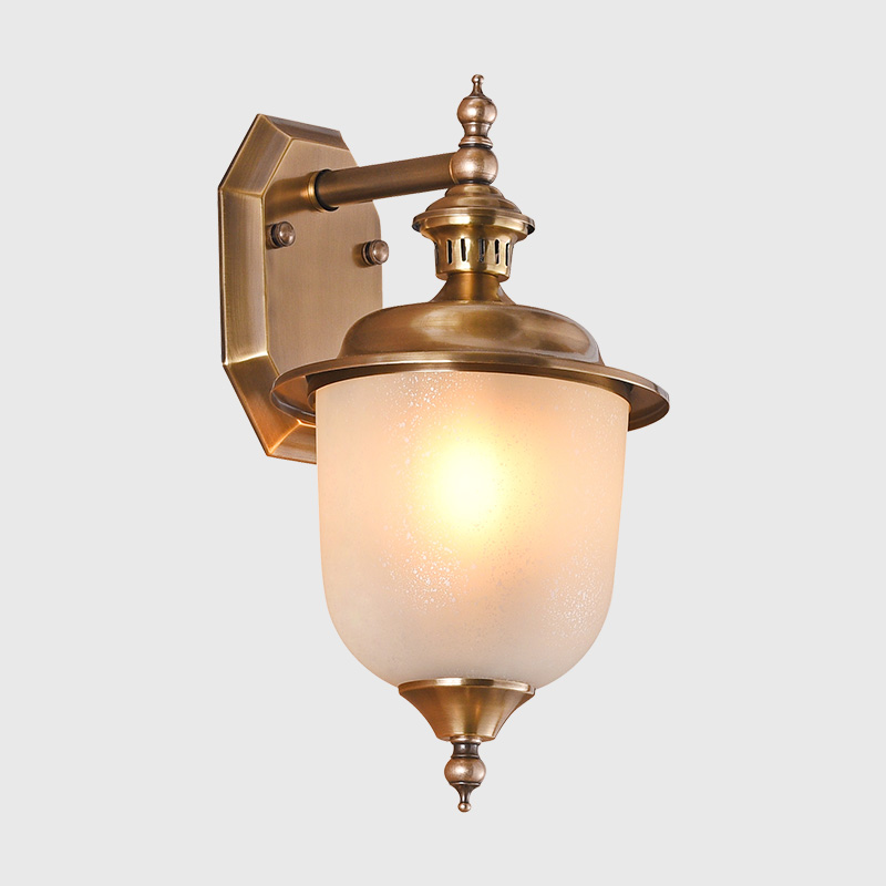 مصباح جداري نحاسي عصري بتصميم  - مراجعة Outdoor Lighting Brass وسعره
