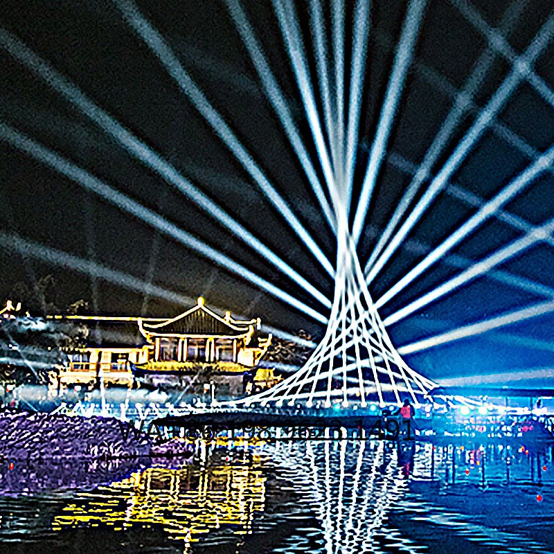 جهاز عرض ضوئي RGB للخارج مع تأ - مراجعة Outdoor Lighting For Christmas وسعره