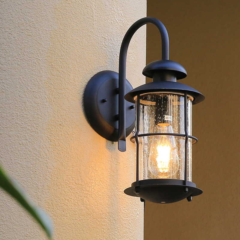 مصباح جداري عتيق بلمبة E27، إض - مراجعة Outdoor Yard Lighting Fixtures وسعره