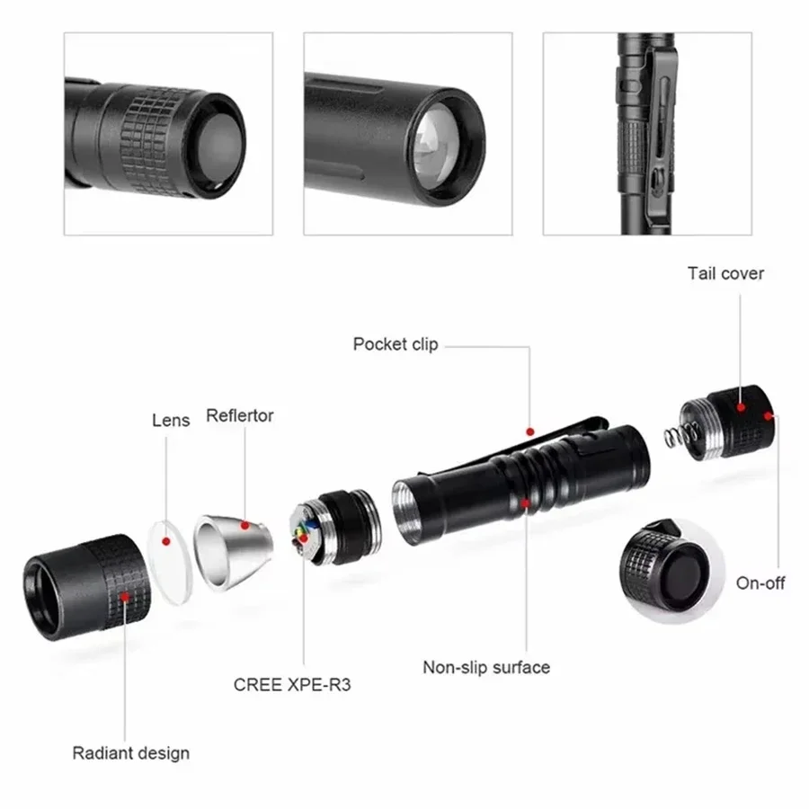 1-4 قطعة قلم LED صغير محمول ضو - مراجعة Outdoor Lighting Bollards وسعره