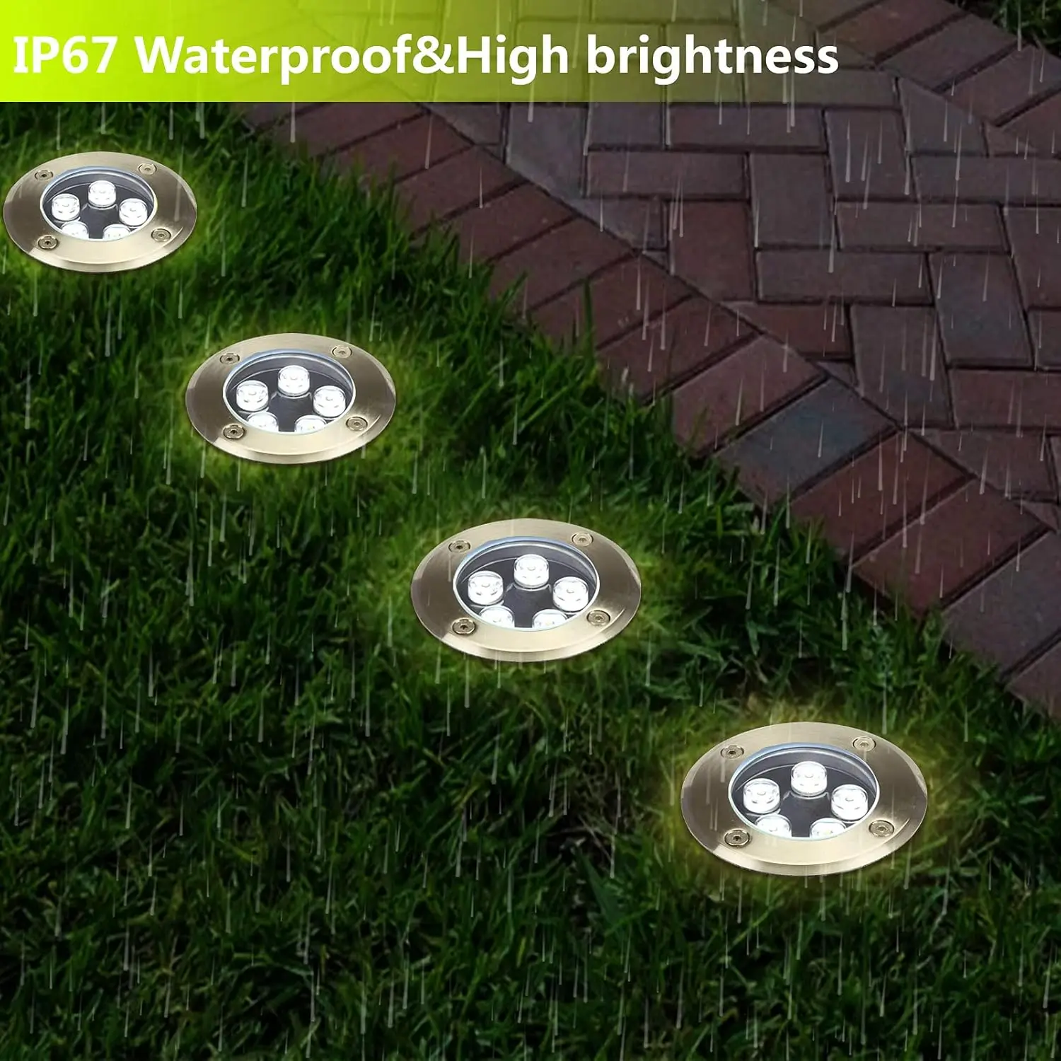 أضواء مسار راحة خارجية للفناء، - مراجعة Outdoor Lighting Underground Wiring وسعره