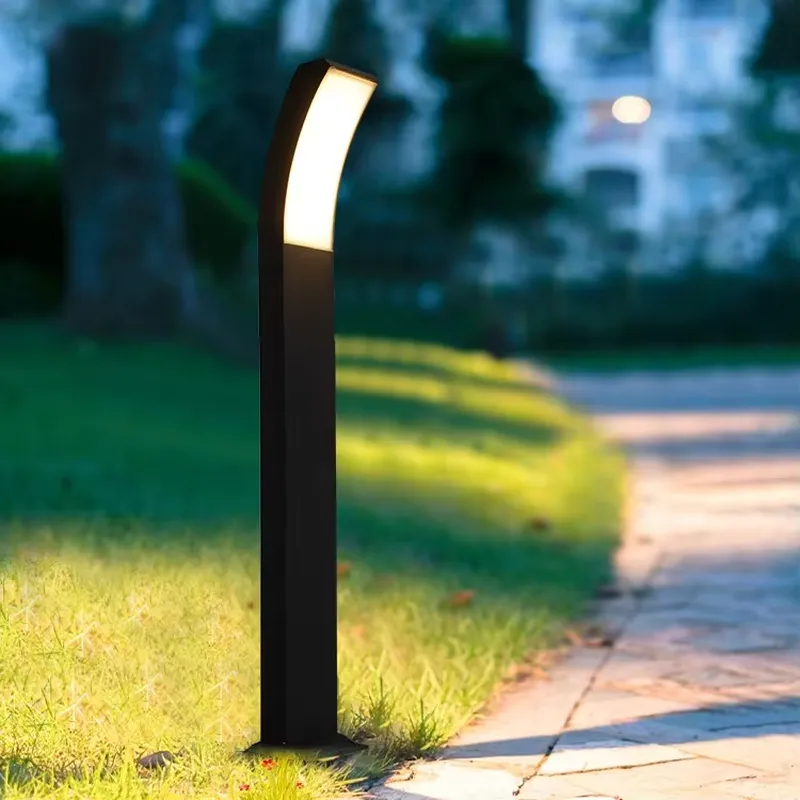 مصباح عمود LED حديث للحدائق ال - مراجعة Outdoor Yard Lighting Fixtures وسعره