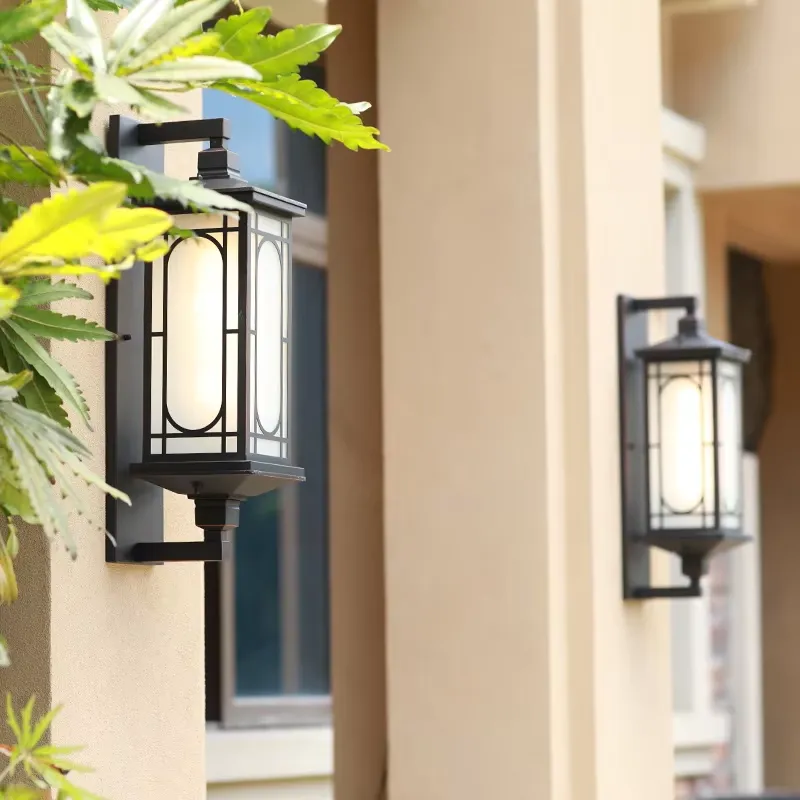 مصباح جداري خارجي حديث بتصميم  - مراجعة Outdoor Lighting Waterproof وسعره