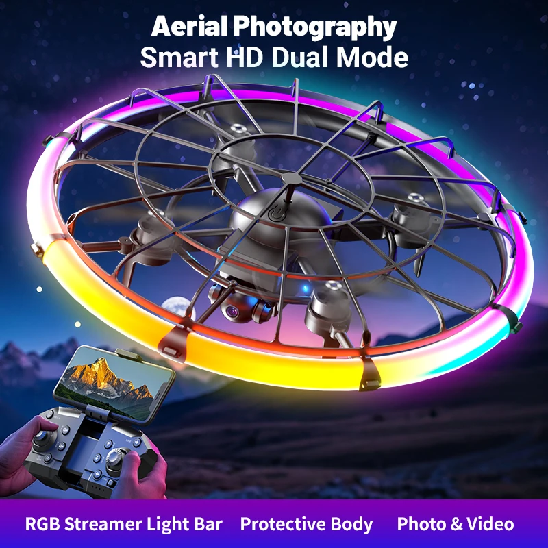 طائرة JJRC H145 UFO RC بدون طي - مراجعة Outdoor Lighting Battery Operated وسعره
