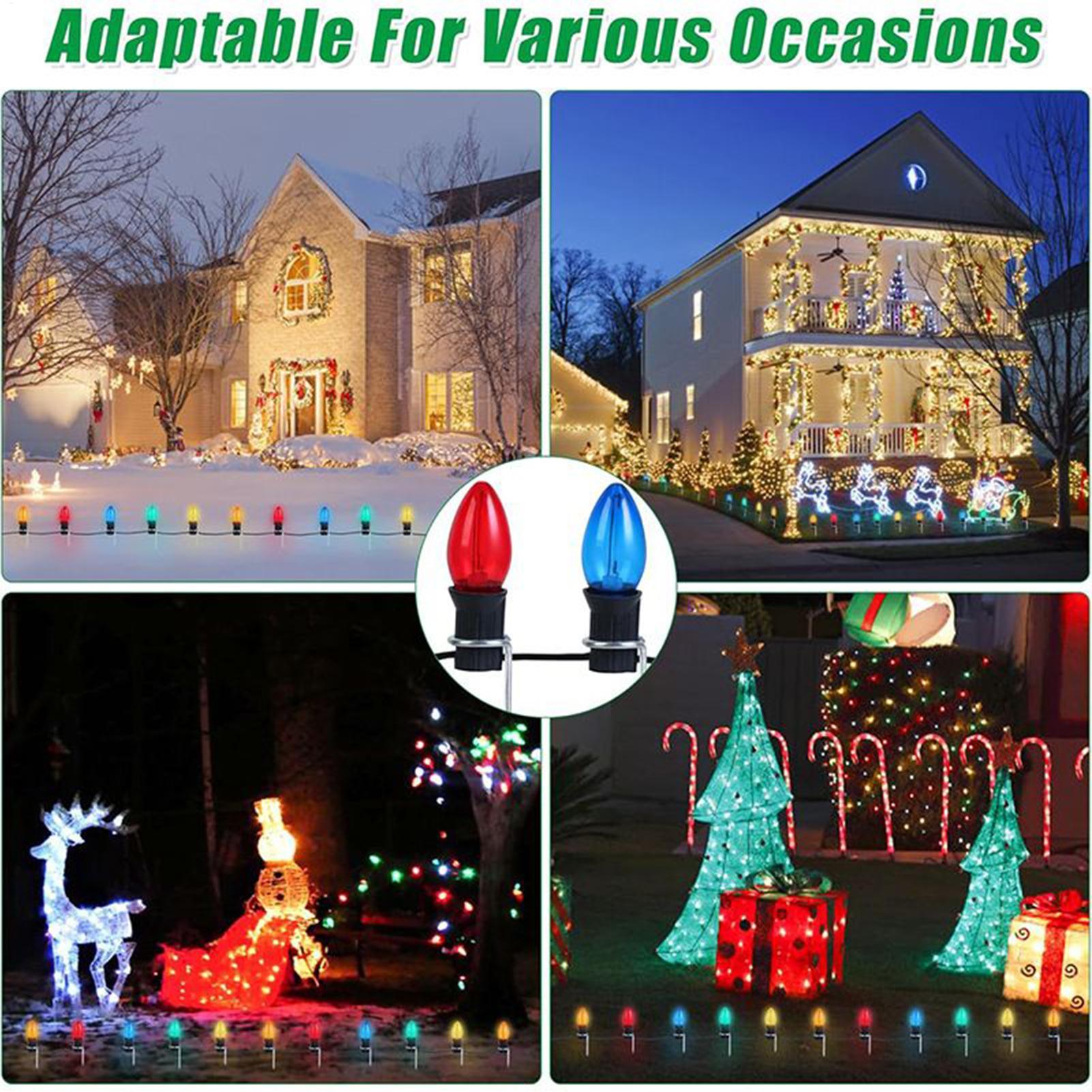 عيد الميلاد ضوء حصص 12 بوصة ال - مراجعة Outdoor Lighting For Christmas وسعره