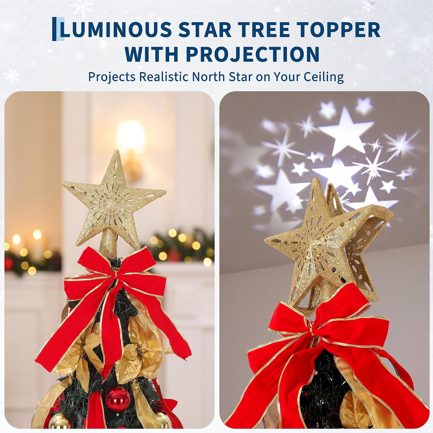 شجرة عيد الميلاد الاصطناعية ال - مراجعة Xmas Outdoor Lighting Decorations وسعره