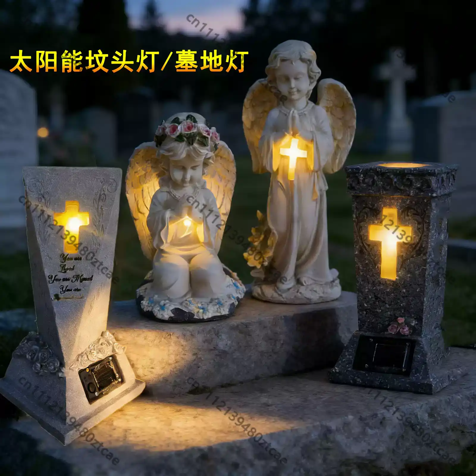 تمثال ملاك شمسي على شكل صليب،  - مراجعة Outdoor Lighting Brass وسعره
